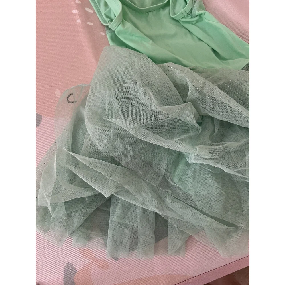 Weissman Small Child Customized Green Dance Costume